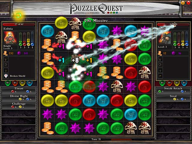 Puzzle Quest — скриншот 3