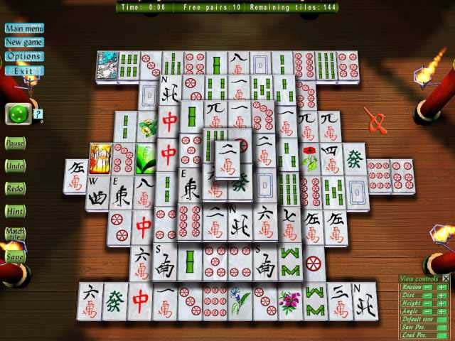 3D Magic Mahjongg — скриншот 1