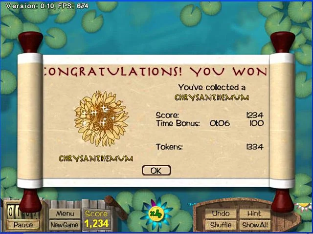 Mahjong Garden To Go - кадр 1