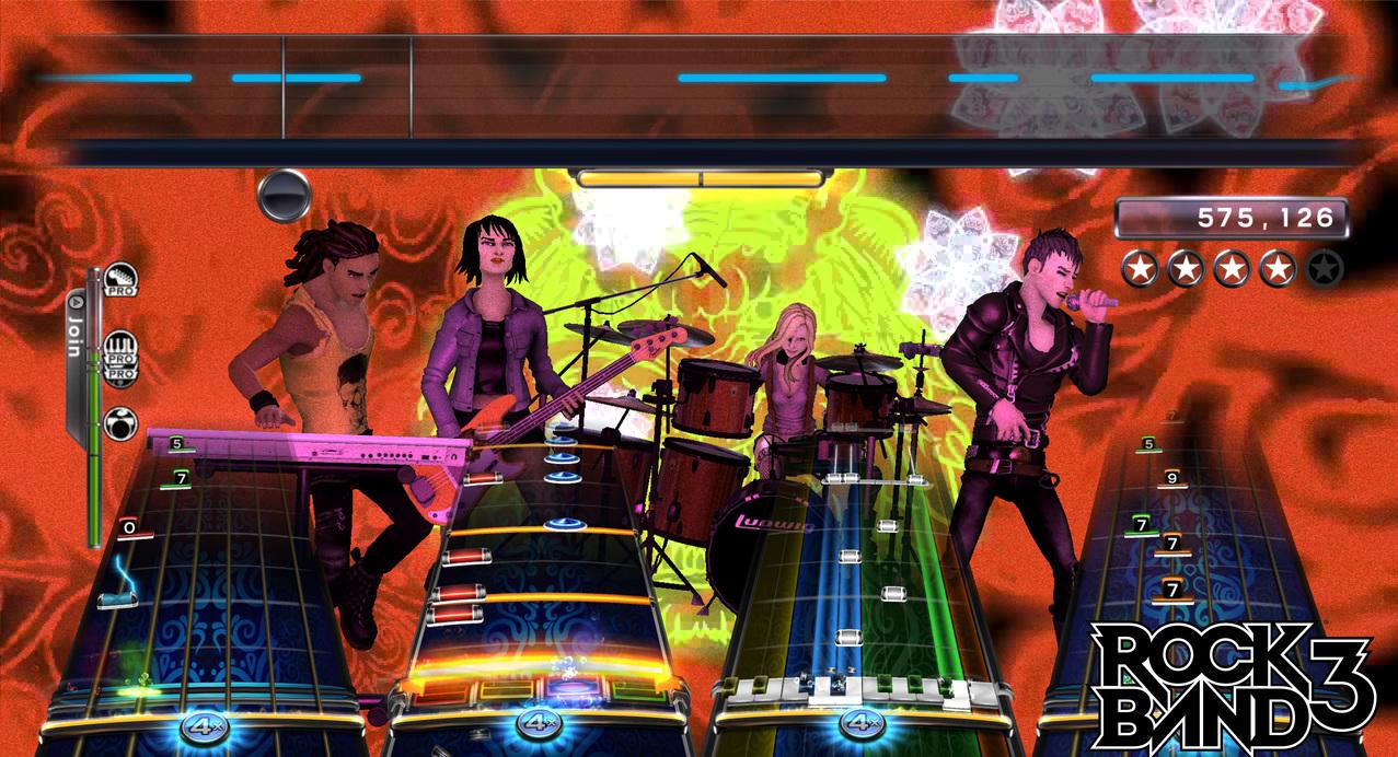 Rock Band 3 — скриншот 6