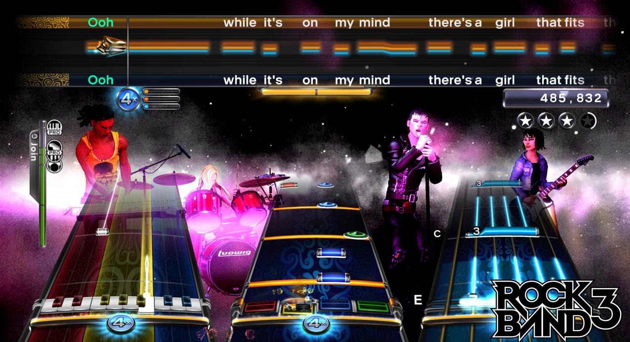 Rock Band 3 — скриншот 3