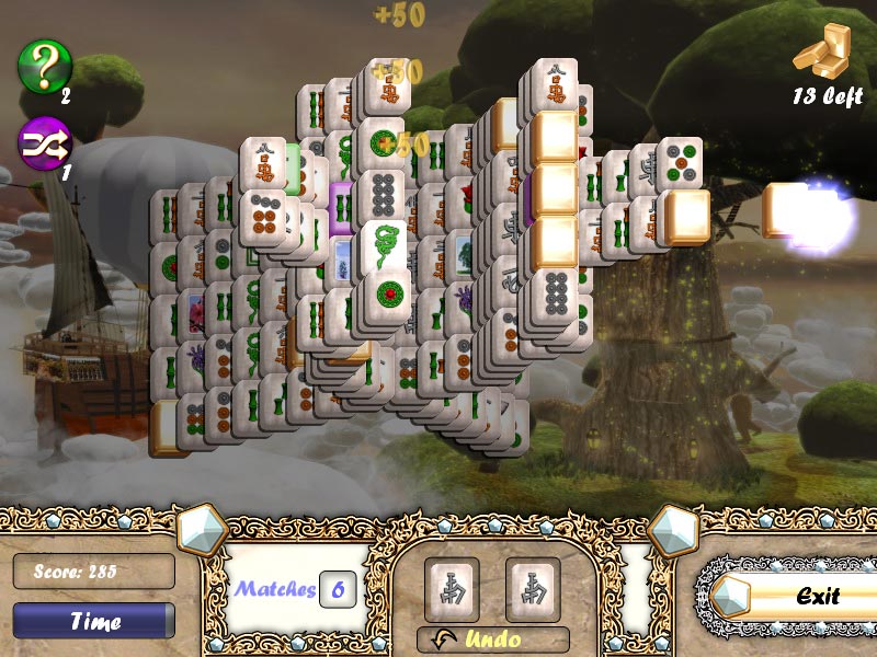 Aerial Mahjong — скриншот 3