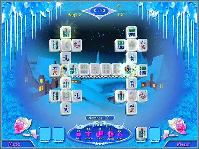 Snow Queen Mahjong - кадр 1