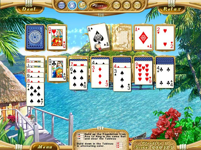 Dream Vacation Solitaire — скриншот 3