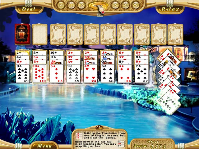 Dream Vacation Solitaire — скриншот 2