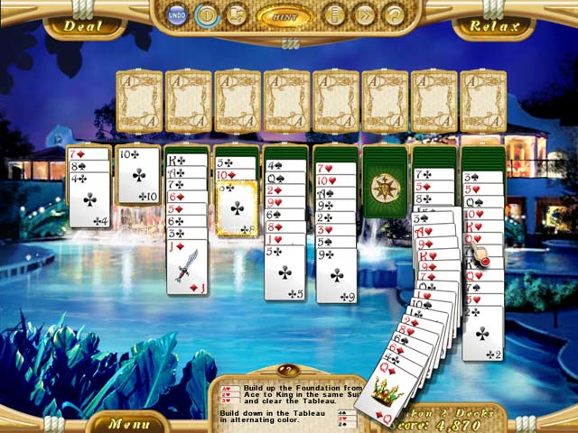 Dream Vacation Solitaire — скриншот 5