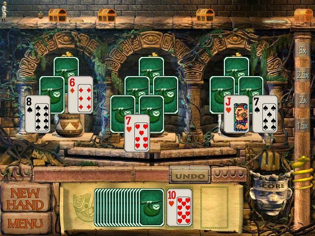 Tri-Peaks Solitaire To Go — скриншот 3