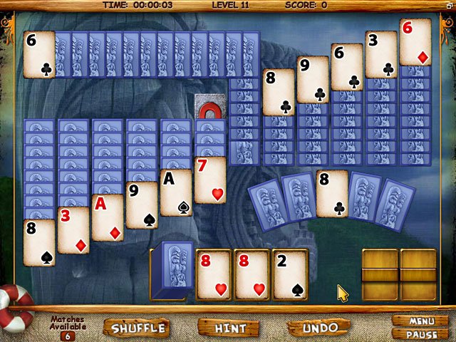Mystery Solitaire: Secret Island — скриншот 3