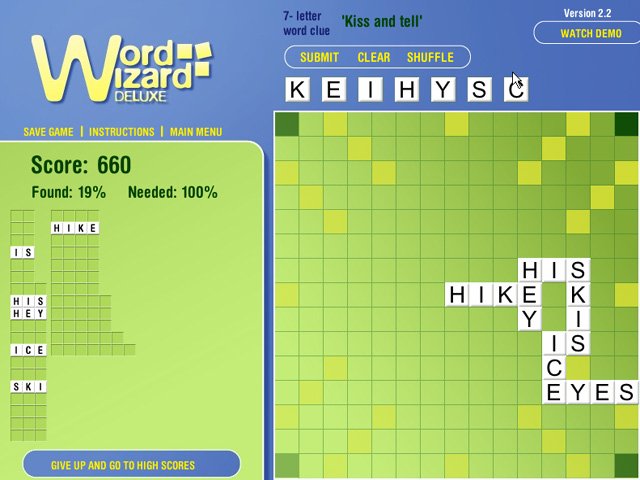 Word Wizard Deluxe — скриншот 4
