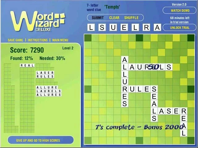 Word Wizard Deluxe - кадр 1