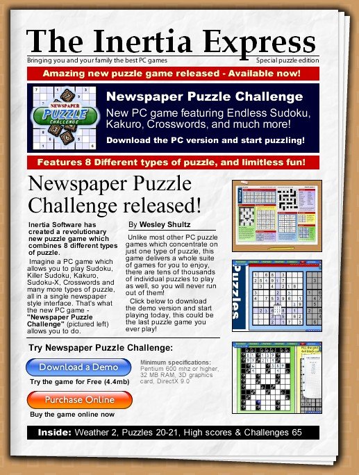 Newspaper Puzzle Challenge - Sudoku Edition — скриншот 1