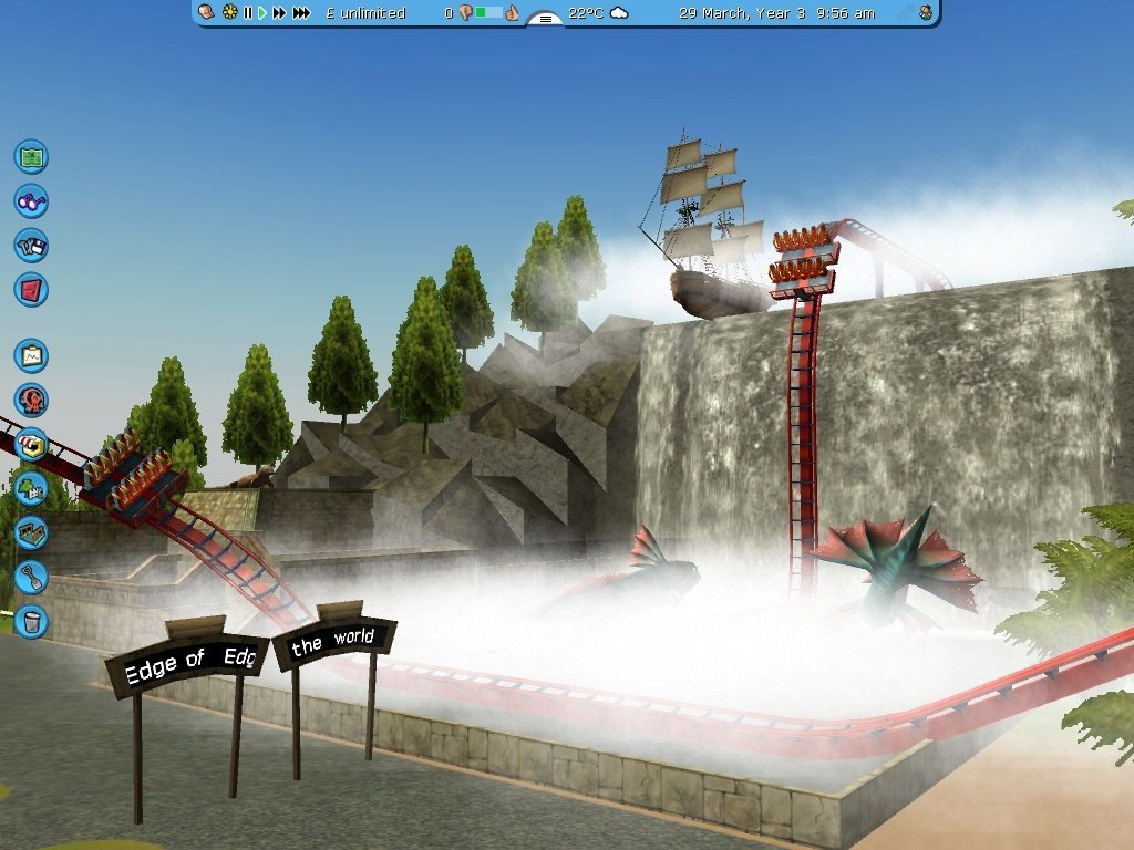 RollerCoaster Tycoon 3: Soaked! — скриншот 1