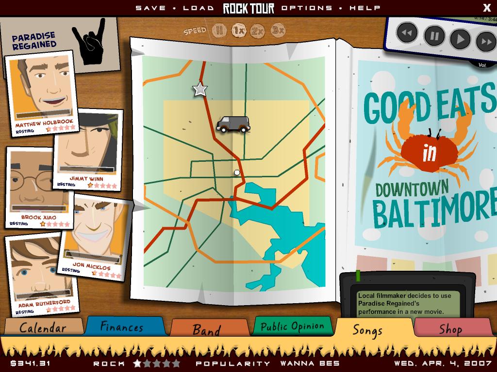 Rock Tour Tycoon — скриншот 4