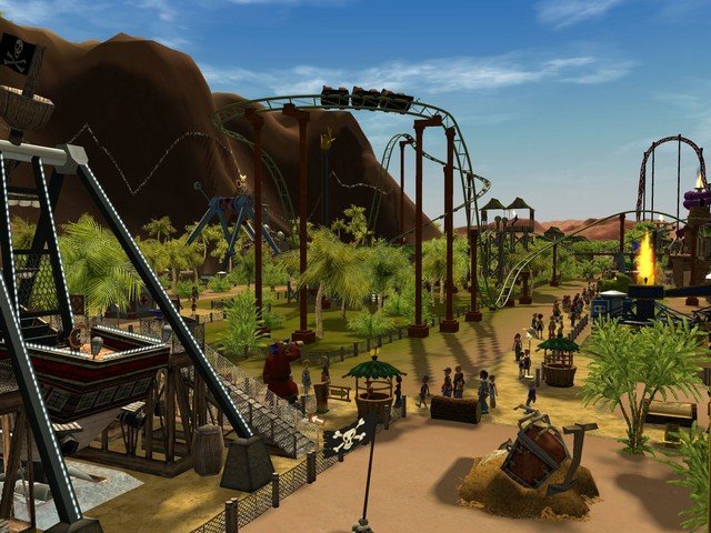RollerCoaster Tycoon 3 — скриншот 4