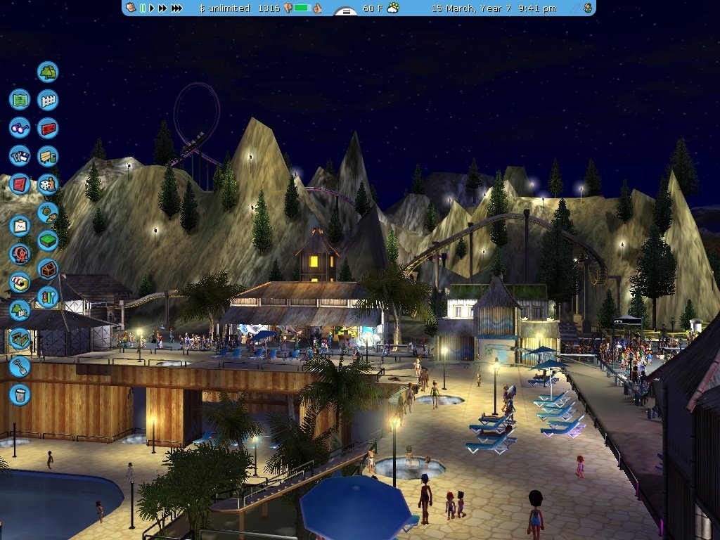 RollerCoaster Tycoon 3: Soaked! — скриншот 3
