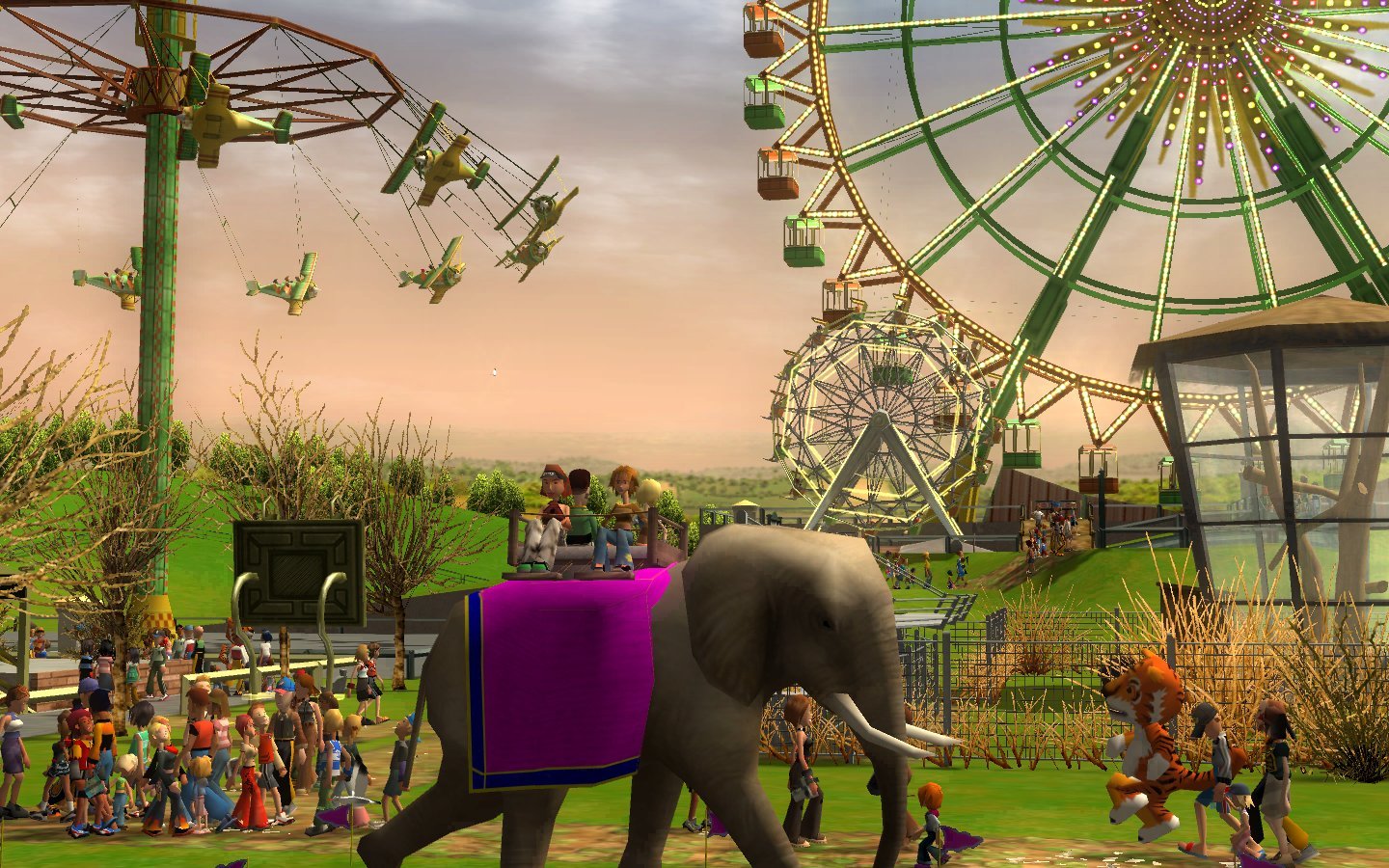 RollerCoaster Tycoon 3: Wild! — скриншот 5