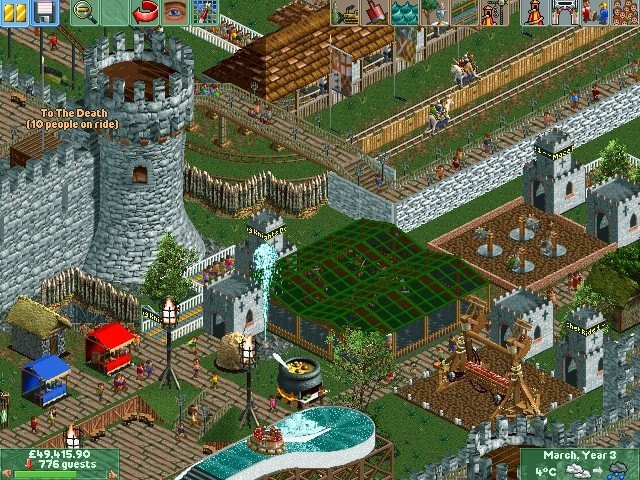 RollerCoaster Tycoon 2 — скриншот 2