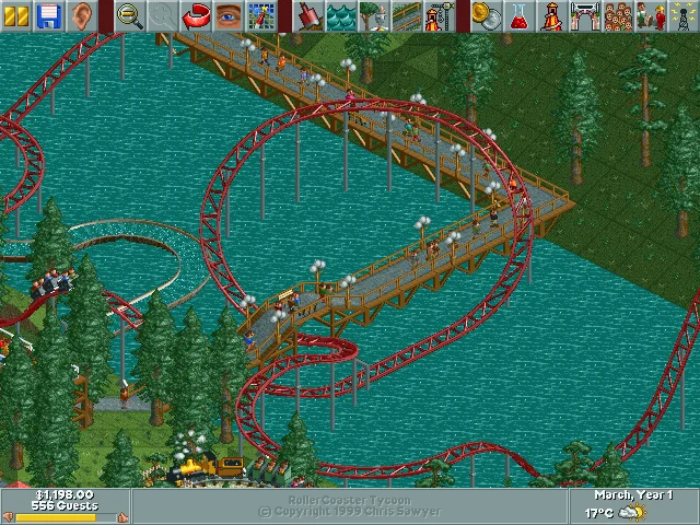 RollerCoaster Tycoon - кадр 3
