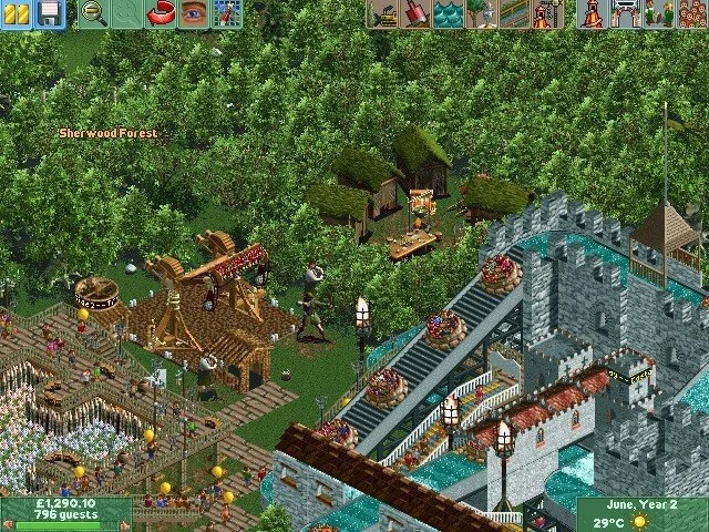 RollerCoaster Tycoon 2 - кадр 1