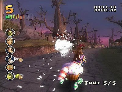 Shrek Smash and Crash Racing — скриншот 2