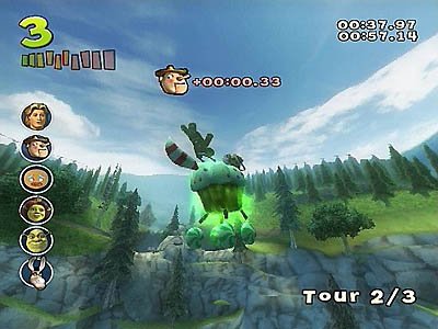 Shrek Smash and Crash Racing — скриншот 4