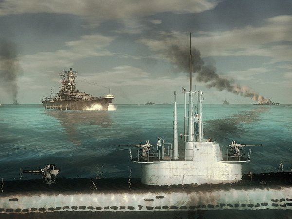 Silent Hunter 4: Wolves of the Pacific — скриншот 1