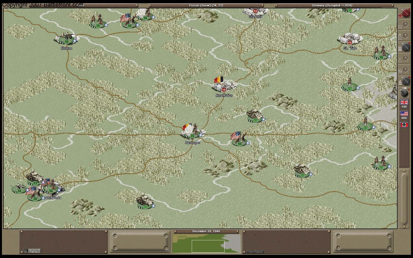 Strategic Command 2: Weapons and Warfare — скриншот 1