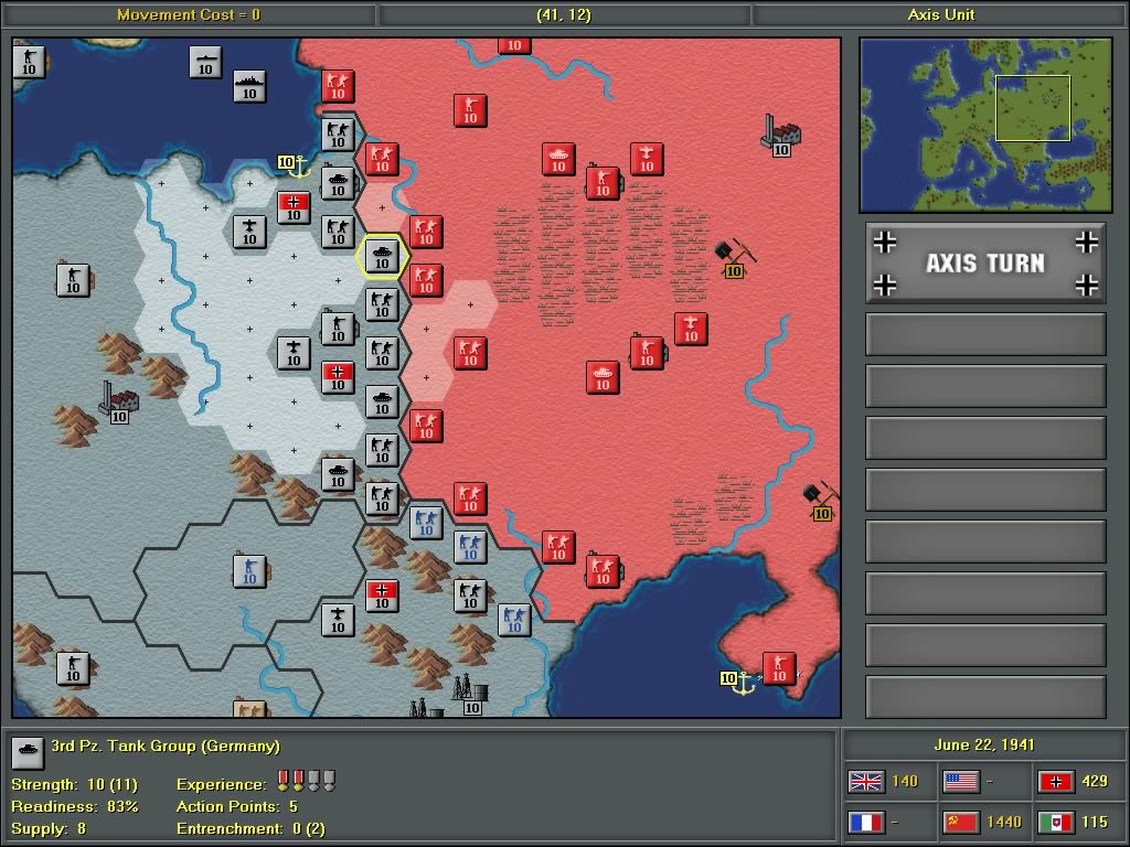 Strategic Command: European Theater — скриншот 2