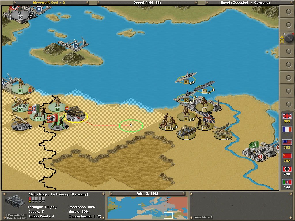 Strategic Command 2: Blitzkrieg — скриншот 2
