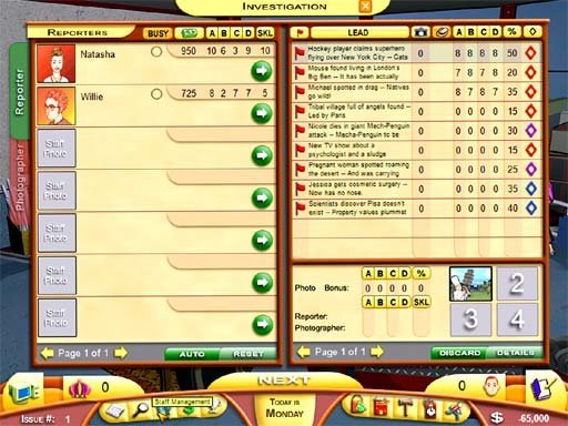Tabloid Tycoon — скриншот 1