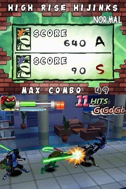 Teenage Mutant Ninja Turtles: Arcade Attack — скриншот 2