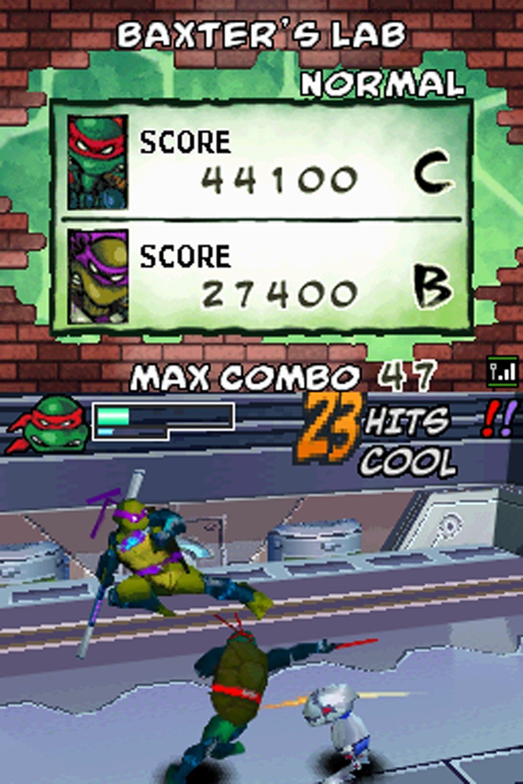 Teenage Mutant Ninja Turtles: Arcade Attack — скриншот 1