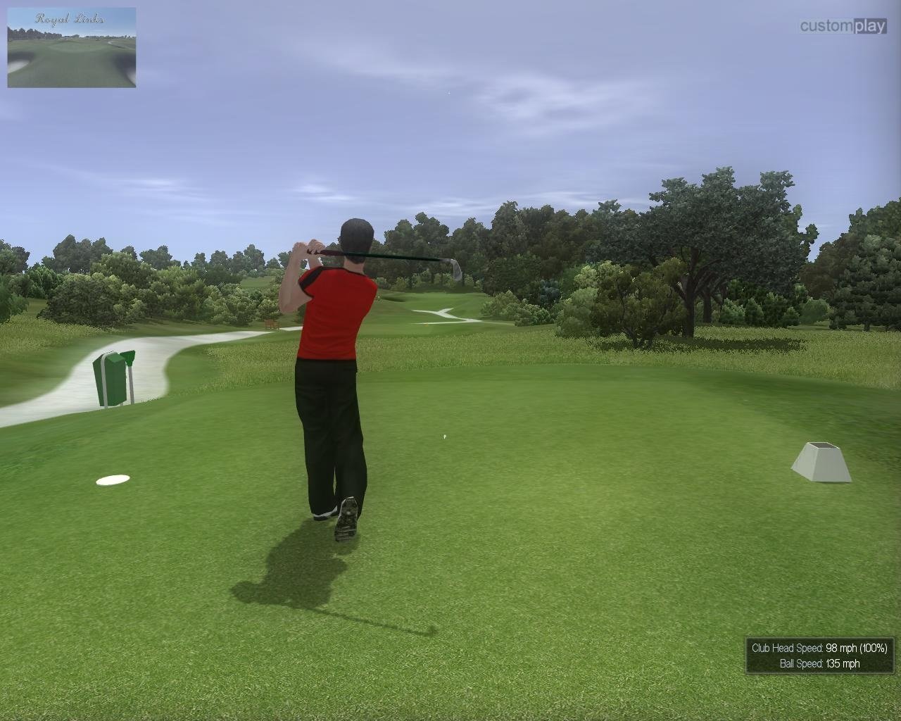 Customplay Golf 2010 — скриншот 5