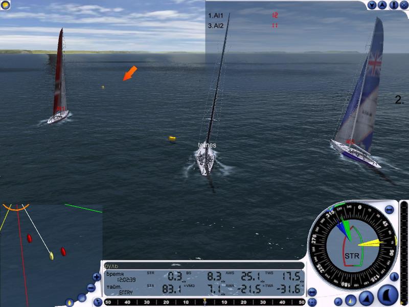 Virtual Skipper 3 — скриншот 2