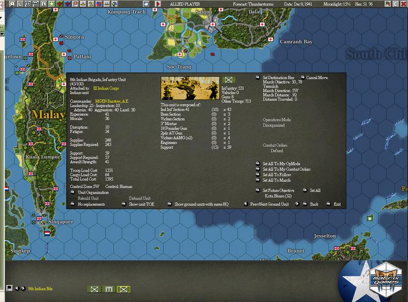 War in the Pacific: Admiral's Edition — скриншот 3