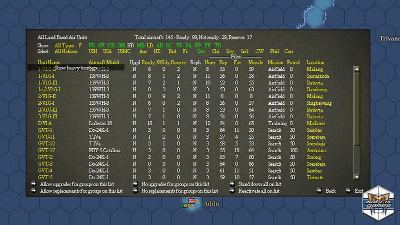 War in the Pacific: Admiral's Edition — скриншот 2