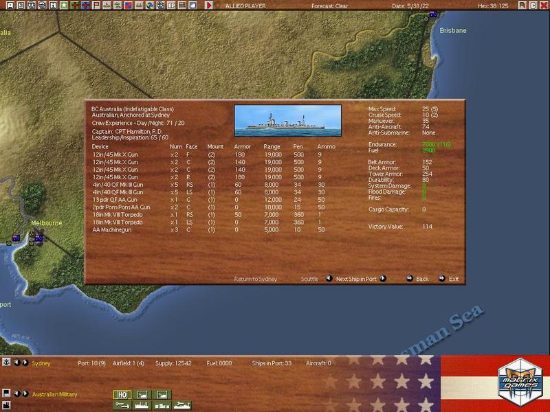 War Plan Orange: Dreadnoughts in the Pacific 1922-1930 — скриншот 1