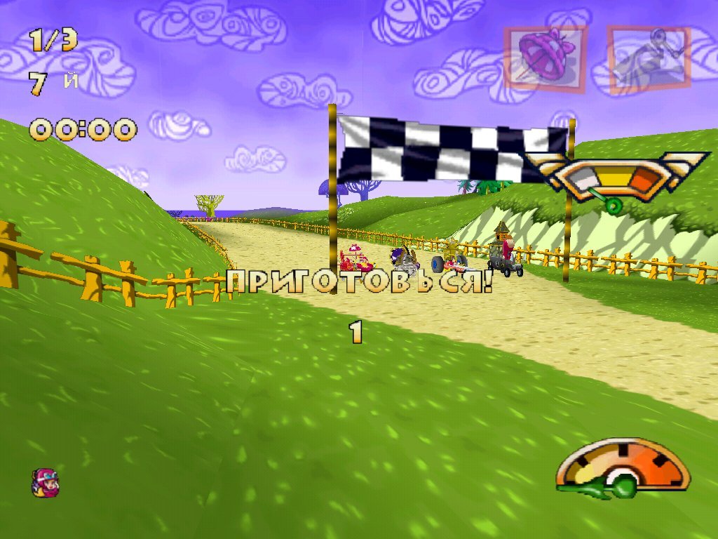 Wacky Races — скриншот 2