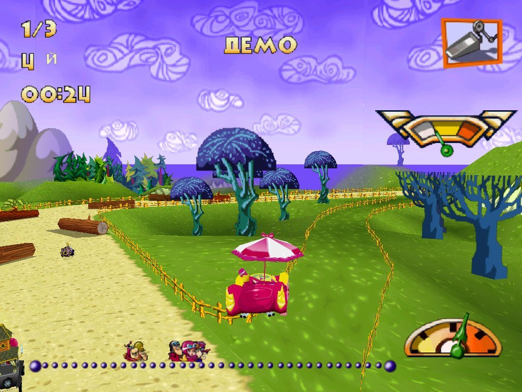 Wacky Races — скриншот 1