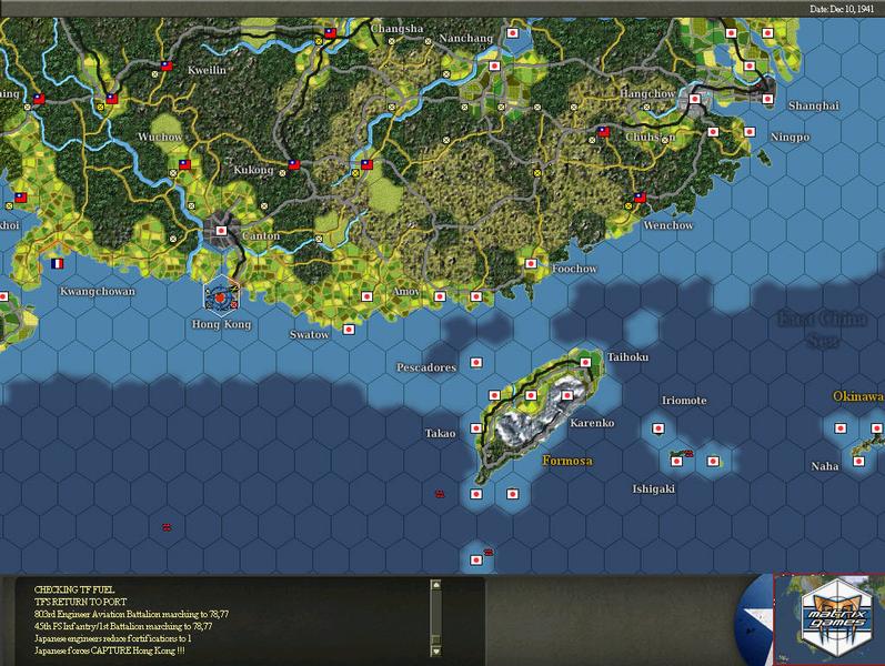 War in the Pacific: Admiral's Edition — скриншот 4