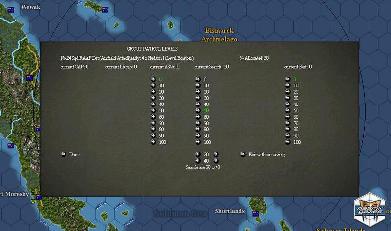 War in the Pacific: Admiral's Edition — скриншот 1