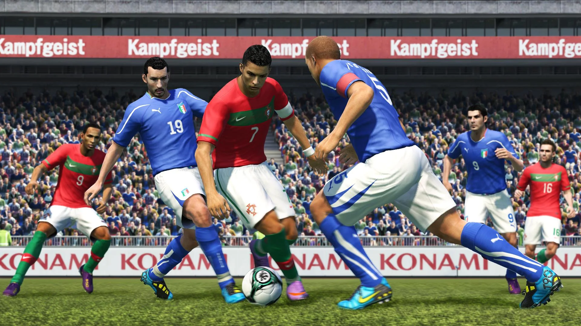 Pro Evolution Soccer 2011 - кадр 2