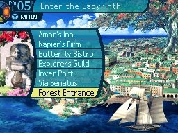 Etrian Odyssey III: The Drowned City — скриншот 5