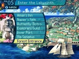 Etrian Odyssey III: The Drowned City - кадр 5