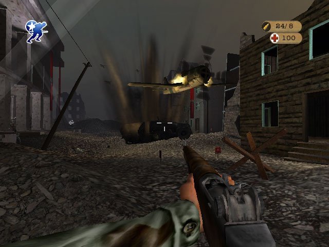 World War II Combat: Road to Berlin — скриншот 1