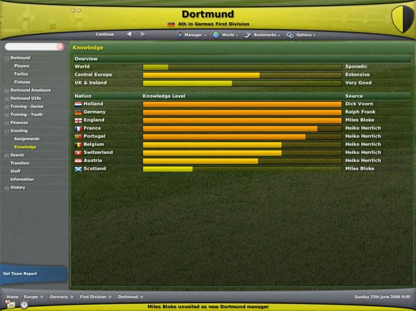 Football Manager 2007 — скриншот 2