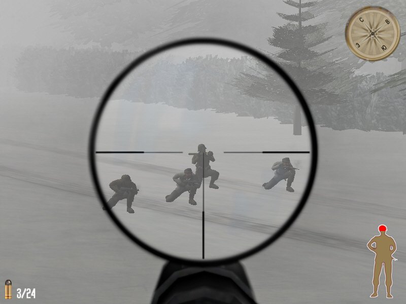 World War II Sniper: Call to Victory — скриншот 1