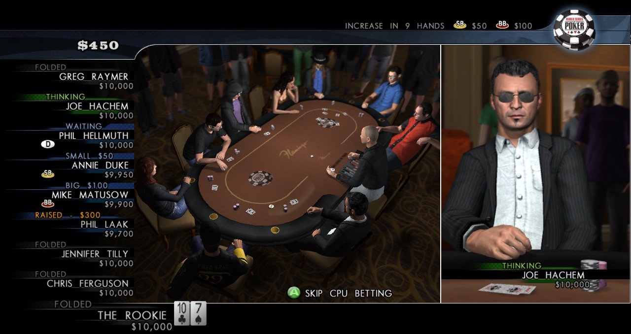 World Series of Poker 2008: Battle for the Bracelets — скриншот 3