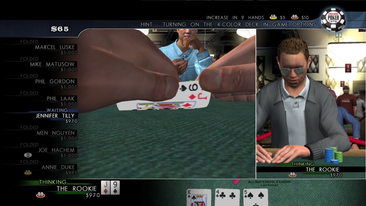 World Series of Poker 2008: Battle for the Bracelets — скриншот 2