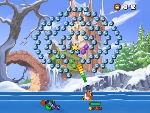 Worms Blast — скриншот 2